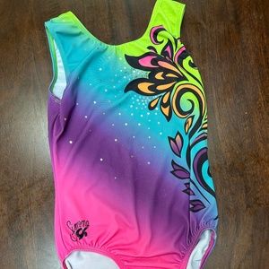 Simone Biles Girls Leo  Medium